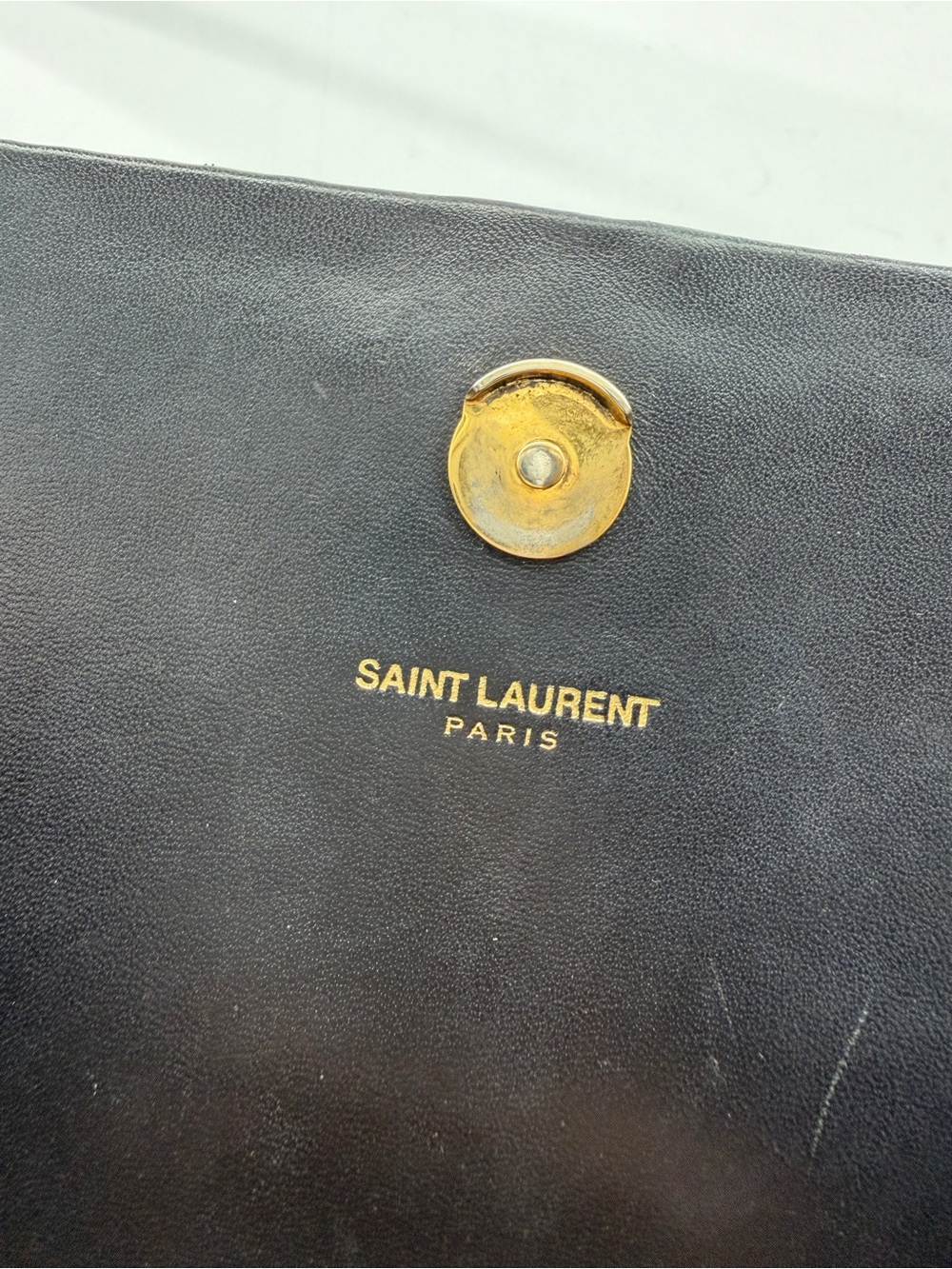 Saint Laurent Kate Monogramme Black with Gold Tassel Bag - Picture 13 of 14